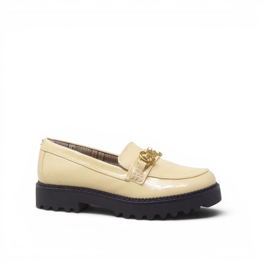 Circus NY Women Loafers Eggshell Deana Oversized Chain Lug Sole 6